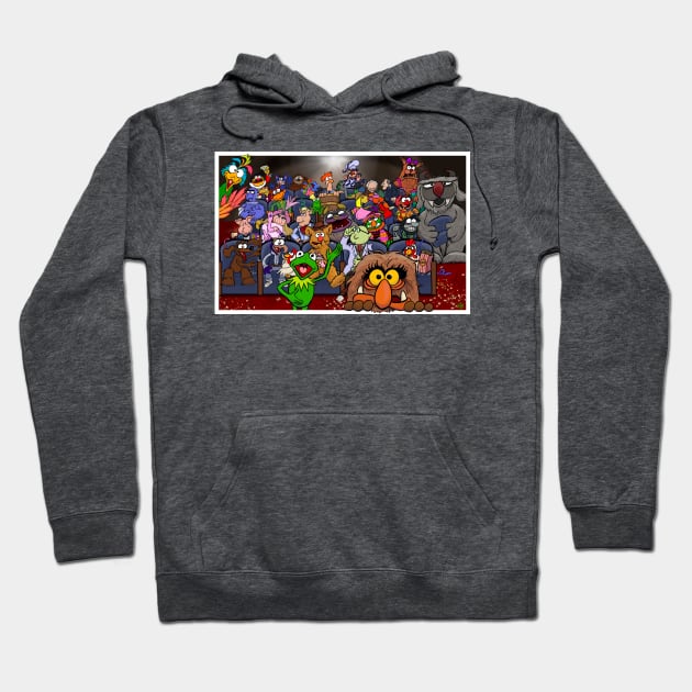 The Muppet Movie Theater Hoodie by UzzyWorks